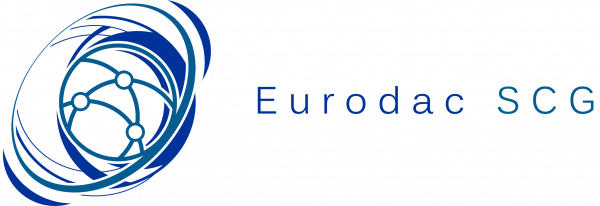Лого на Координационната група за надзор на Евродак